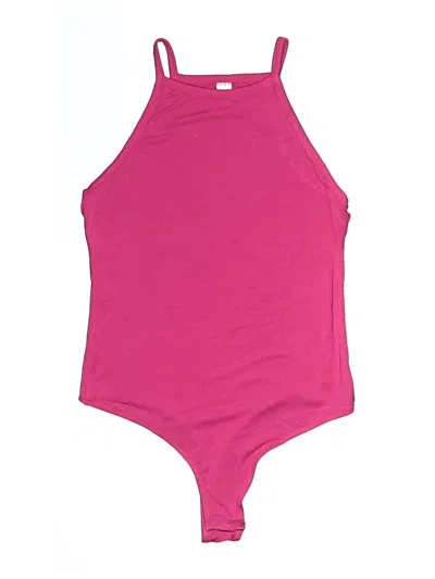 Pre-owned Unbranded Bodysuit In Pink