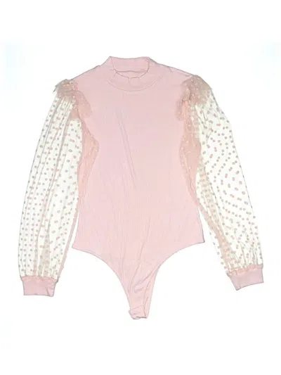 Pre-owned Unbranded Bodysuit In Pink