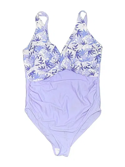 Pre-owned Unbranded Bodysuit In Purple