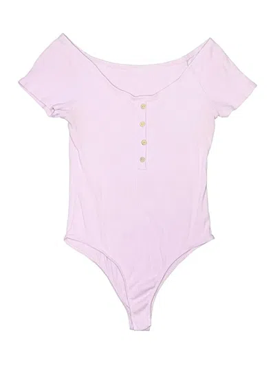 Pre-owned Unbranded Bodysuit In Purple