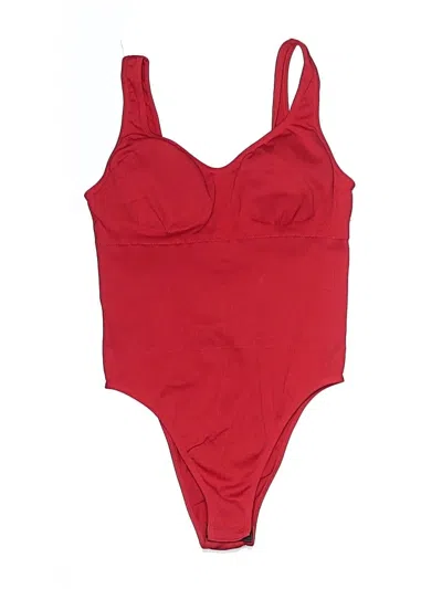 Pre-owned Unbranded Bodysuit In Red