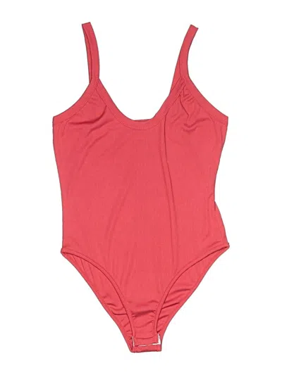 Pre-owned Unbranded Bodysuit In Red