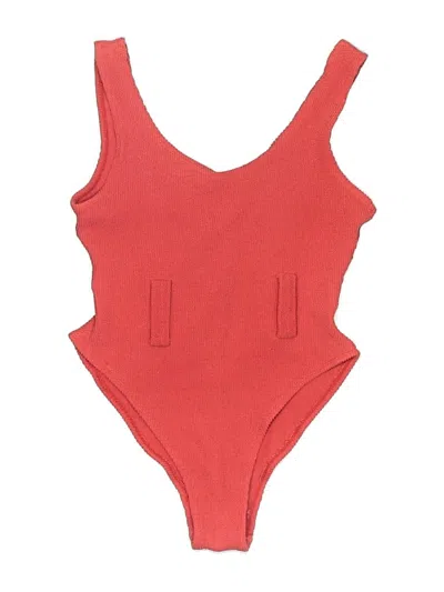 Pre-owned Unbranded Bodysuit In Red