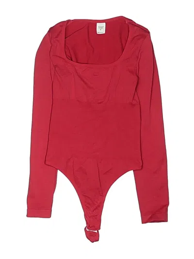 Pre-owned Unbranded Bodysuit In Red