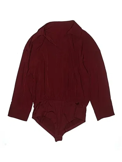 Pre-owned Unbranded Bodysuit In Red