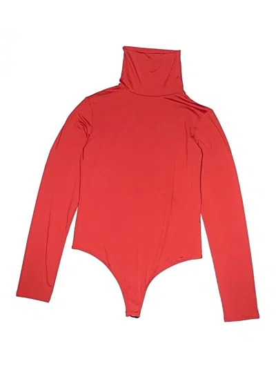 Pre-owned Unbranded Bodysuit In Red