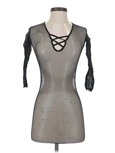 Pre-owned Unbranded Bodysuit In Silver