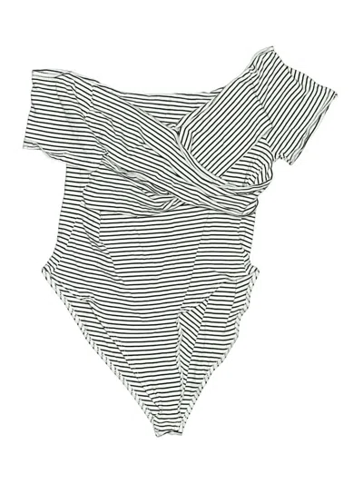Pre-owned Unbranded Bodysuit In Silver