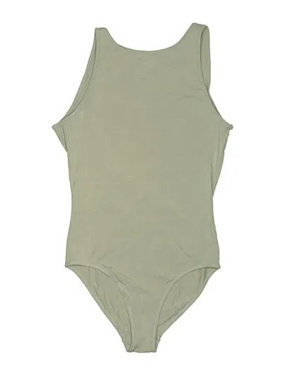 Pre-owned Unbranded Bodysuit In Tan