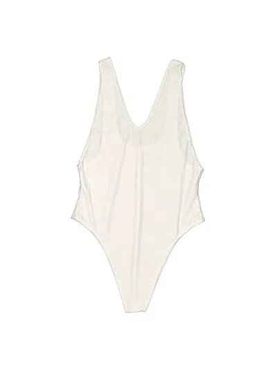 Pre-owned Unbranded Bodysuit In White