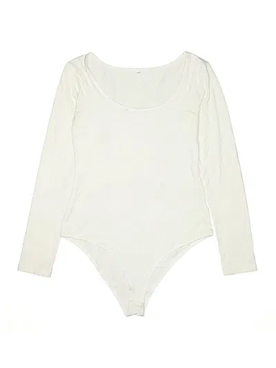 Pre-owned Unbranded Bodysuit In White