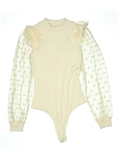 Pre-owned Unbranded Bodysuit In White