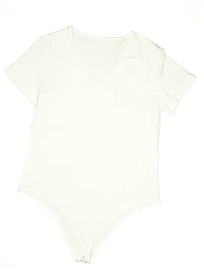 Pre-owned Unbranded Bodysuit In White