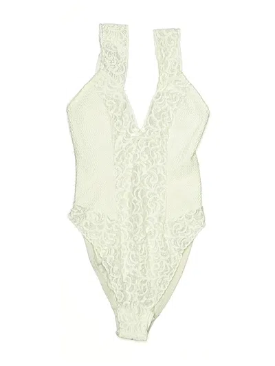 Pre-owned Unbranded Bodysuit In White