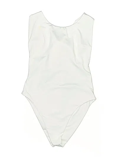 Pre-owned Unbranded Bodysuit In White
