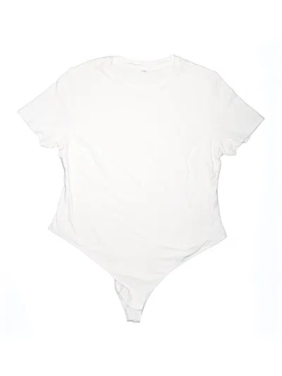 Pre-owned Unbranded Bodysuit In White