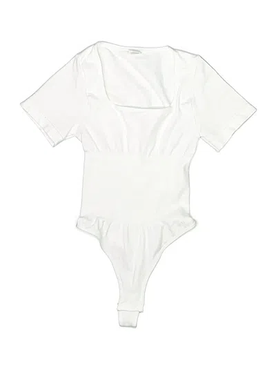 Pre-owned Unbranded Bodysuit In White