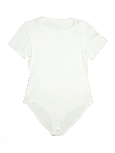 Pre-owned Unbranded Bodysuit In White