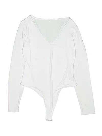 Pre-owned Unbranded Bodysuit In White