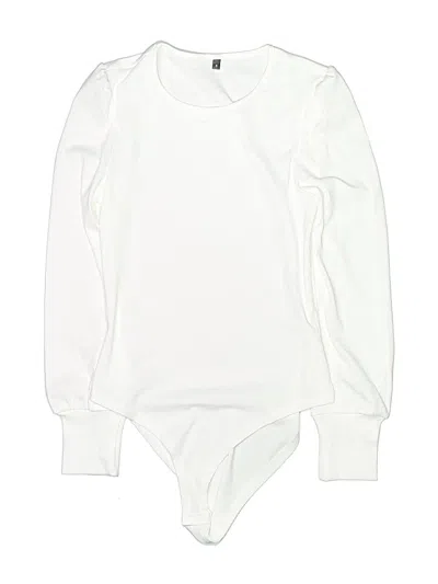 Pre-owned Unbranded Bodysuit In White