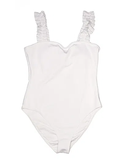Pre-owned Unbranded Bodysuit In White