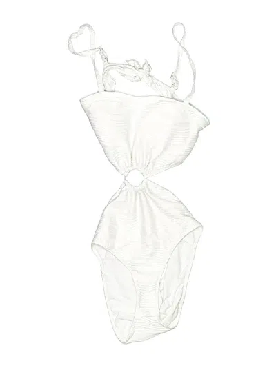 Pre-owned Unbranded Bodysuit In White