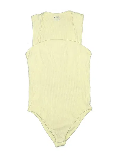 Pre-owned Unbranded Bodysuit In Yellow