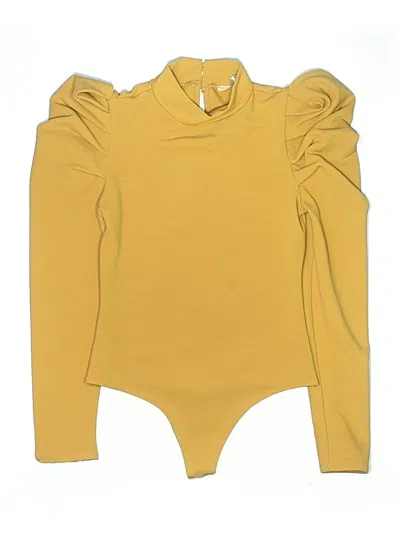 Pre-owned Unbranded Bodysuit In Yellow
