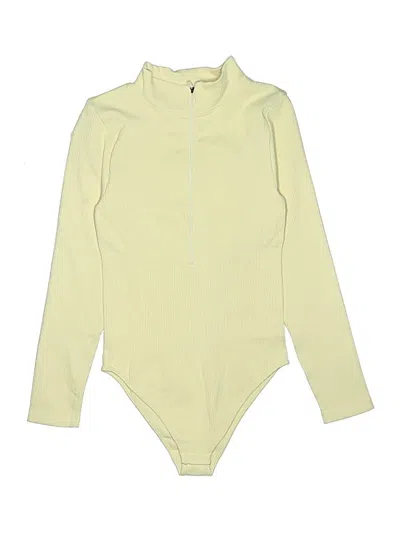 Pre-owned Unbranded Bodysuit In Yellow