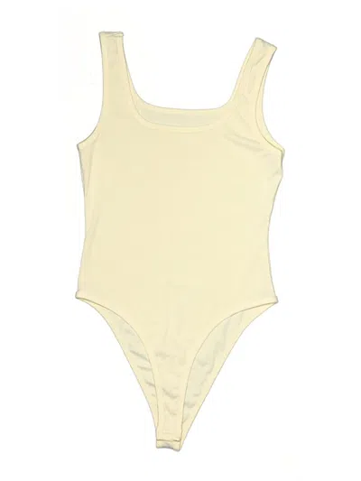 Pre-owned Unbranded Bodysuit In Yellow