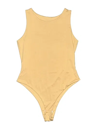 Pre-owned Unbranded Bodysuit In Yellow