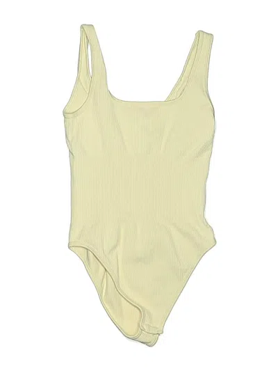 Pre-owned Unbranded Bodysuit In Yellow