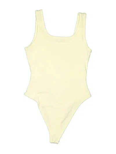 Pre-owned Unbranded Bodysuit In Yellow