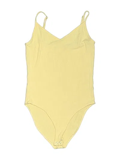 Pre-owned Unbranded Bodysuit In Yellow