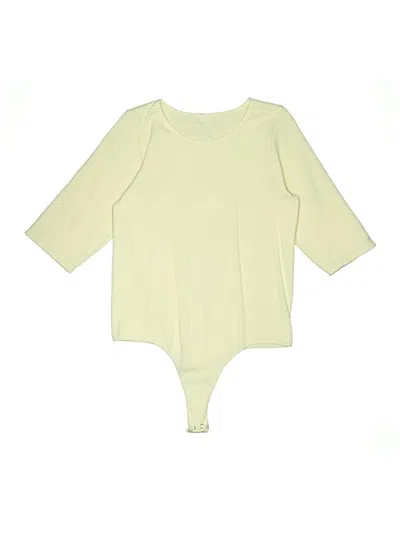 Pre-owned Unbranded Bodysuit In Yellow