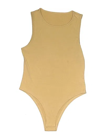 Pre-owned Unbranded Bodysuit In Yellow