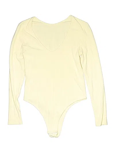 Pre-owned Unbranded Bodysuit In Yellow