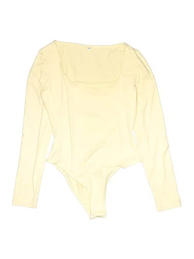 Pre-owned Unbranded Bodysuit In Yellow