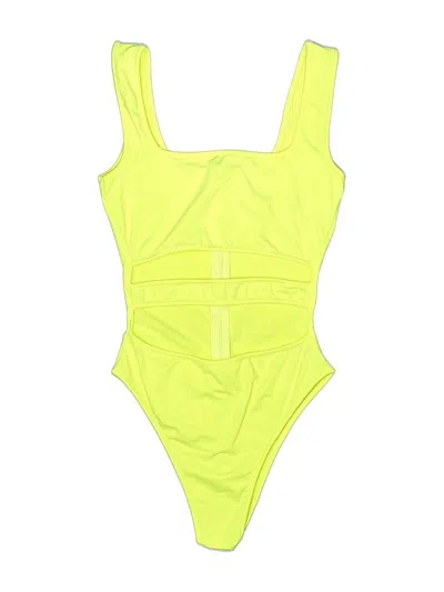 Pre-owned Unbranded Bodysuit In Yellow