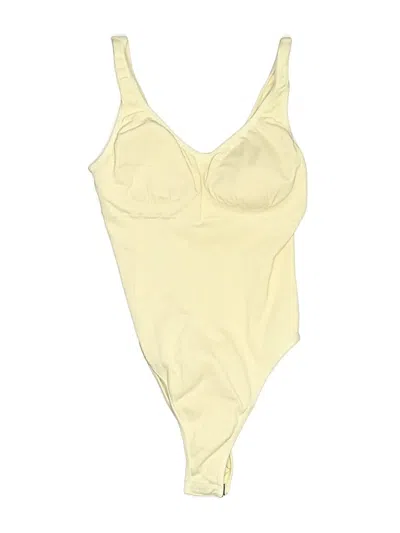 Pre-owned Unbranded Bodysuit In Yellow