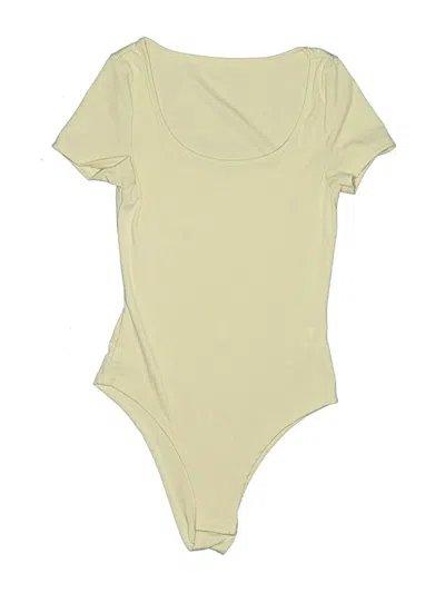 Pre-owned Unbranded Bodysuit In Yellow