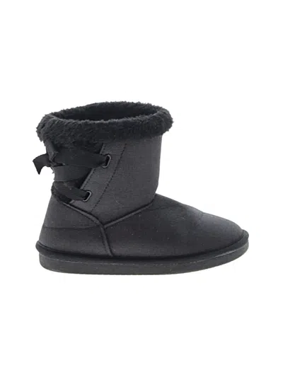 Pre-owned Unbranded Kids' Booties In Black