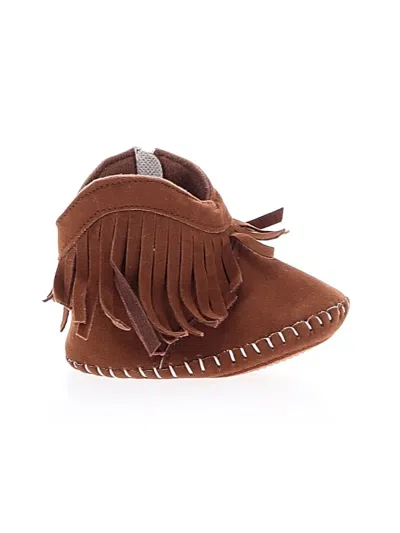 Pre-owned Unbranded Kids' Booties In Brown
