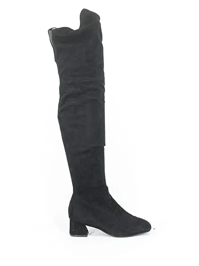 Pre-owned Unbranded Boots In Black