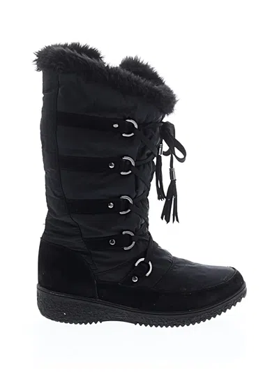 Pre-owned Unbranded Boots In Black