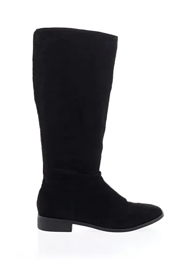 Pre-owned Unbranded Boots In Black