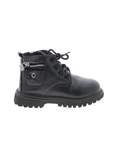 Pre-owned Unbranded Kids' Boots In Black