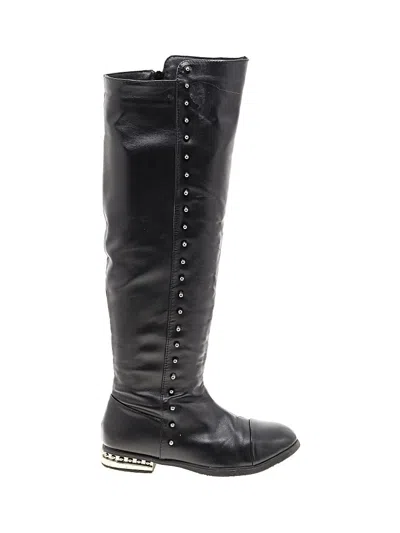 Pre-owned Unbranded Boots In Black