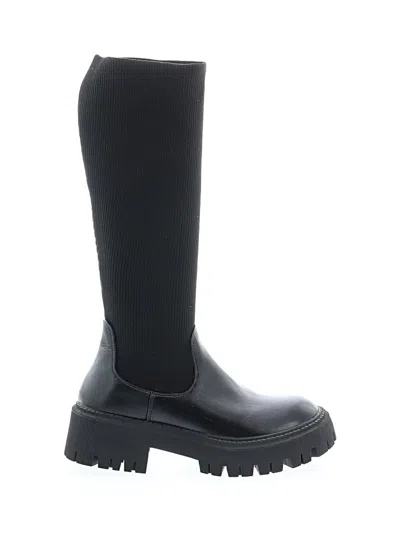 Pre-owned Unbranded Boots In Black
