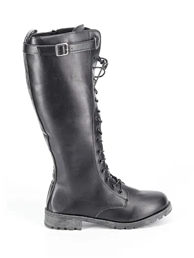 Pre-owned Unbranded Boots In Black